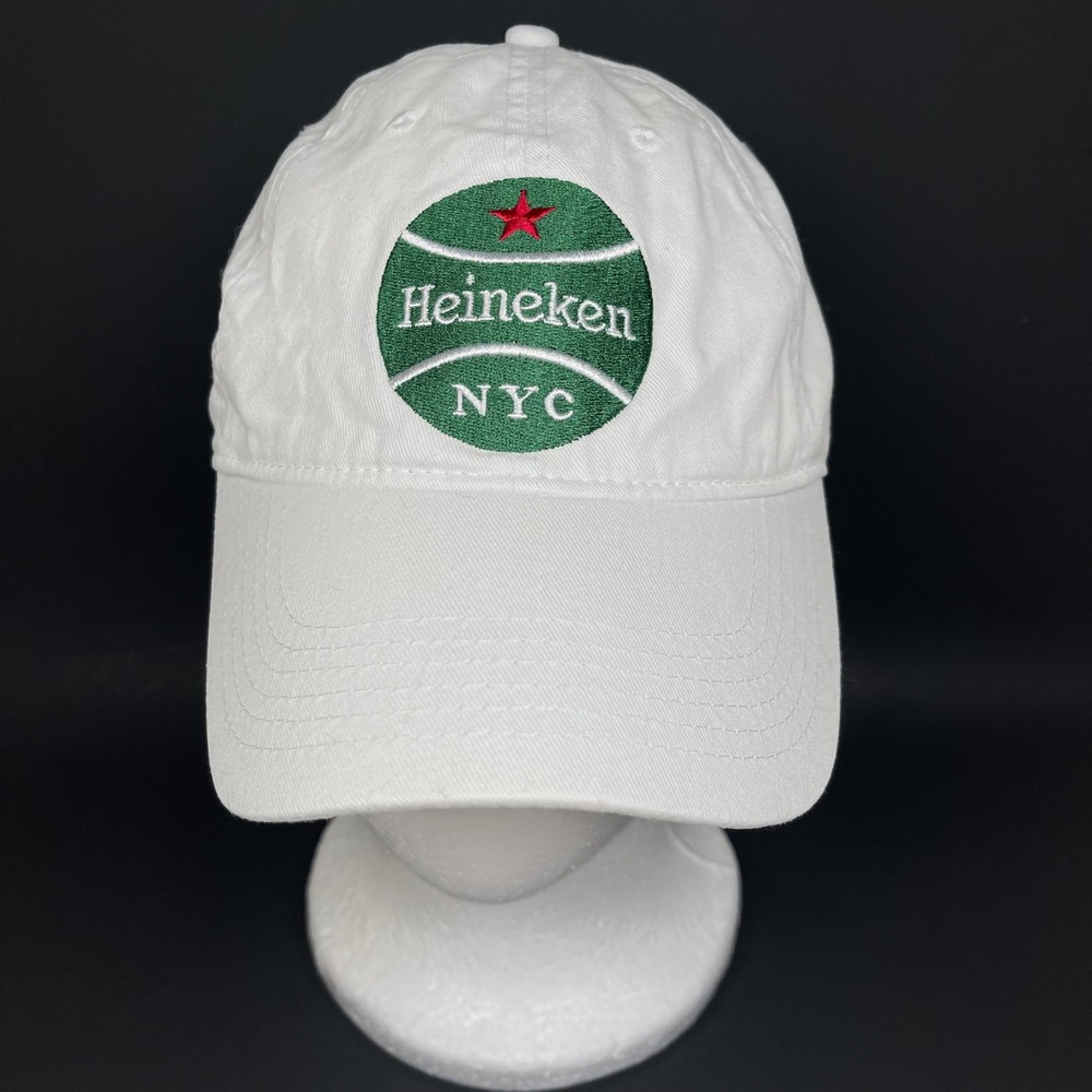 Sol Angeles Heineken US Open 2016 NYC Baseball Hat Unisex White Embroidered